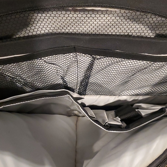 One Step Ahead Black Diaper/Travel Bag - Picture 7 of 10